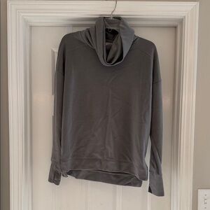 Cable & Gauge Studio Gray Cowl Neck Hoodie – Thumbholes – Small BUTTER SOFT